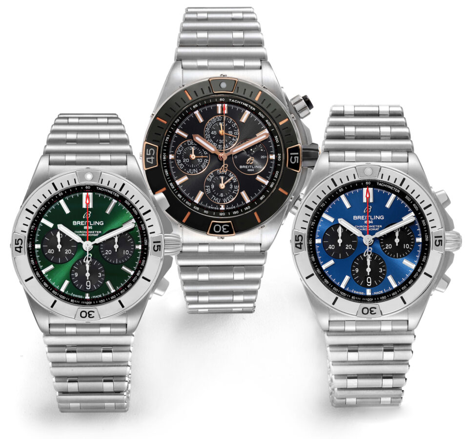 Breitling Chronomat Steel Watches