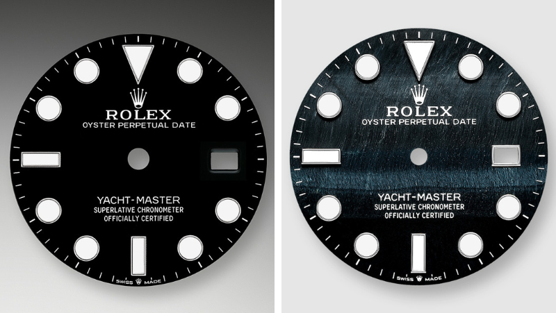 Rolex Yacht-Master 42 Black Dial and Falcon's Eye Dial