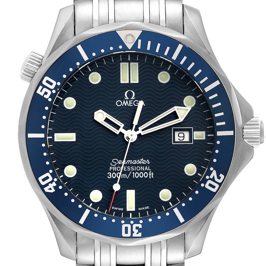 Omega Seamaster Diver 300M James Bond Quartz Steel Mens Watch 2541.80.00