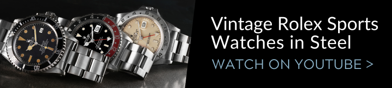 3 Vintage Rolex Watches - GMT-Master II, Explorer II and Sea-Dweller