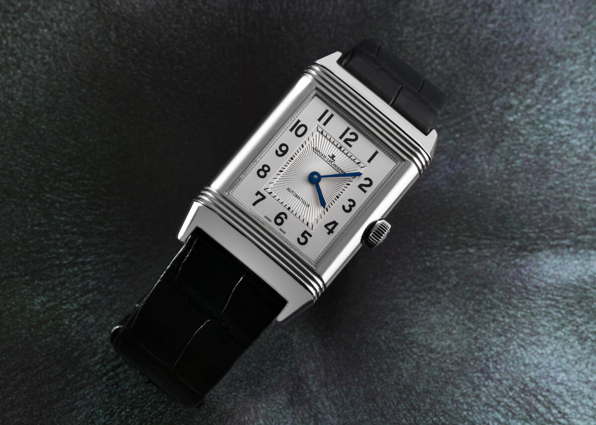 Most Iconic Dress Watches - Jaeger LeCoultre Reverso Classic Silver Dial Steel Mens Watch Q3828420