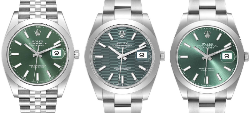 Rolex Datejust 41 Mint Green Dial Watches
