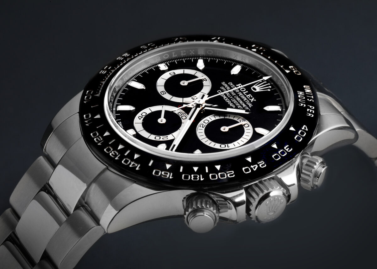 Rolex Daytona Ceramic Bezel Black Dial Steel Mens Watch 116500