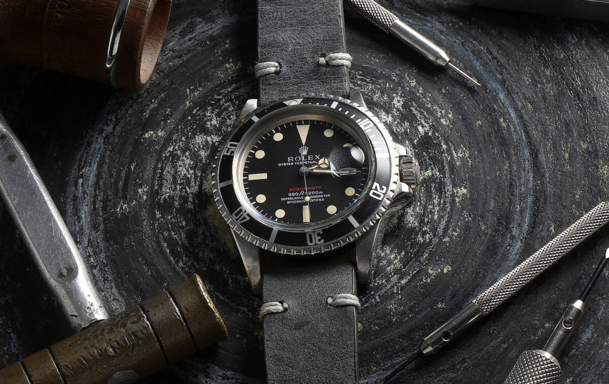 Rolex Submariner Vintage Mark IV Dial Steel Mens Watch 1680