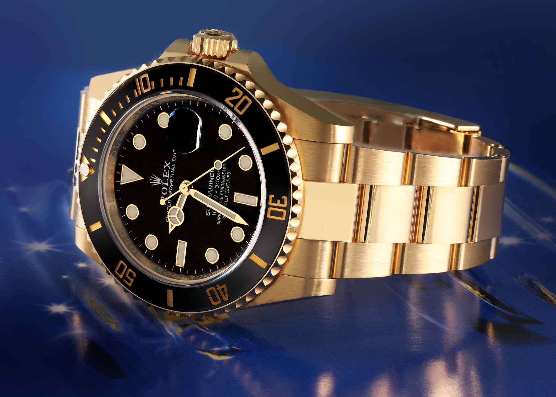 What Rolex Submariner Is the Best Investment - Rolex Submariner Yellow Gold Black Dial Bezel Mens Watch 126618
