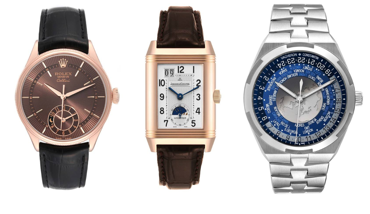 Day-Night Indicator Watches in Steel and Rose Gold
