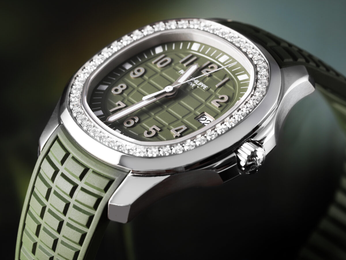 Patek Philippe Aquanaut Luce Diamond Khaki Dial Watch