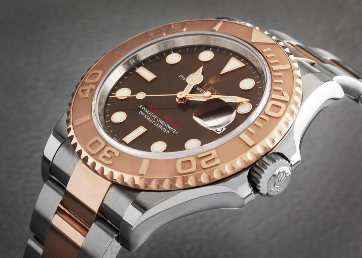 Rolex Yacht-Master 40 Steel Everose Gold Chocolate Dial 116621