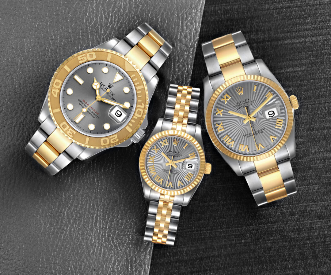 Rolex Yachtmaster 40 Slate Dial 116623 with Rolex Datejust models