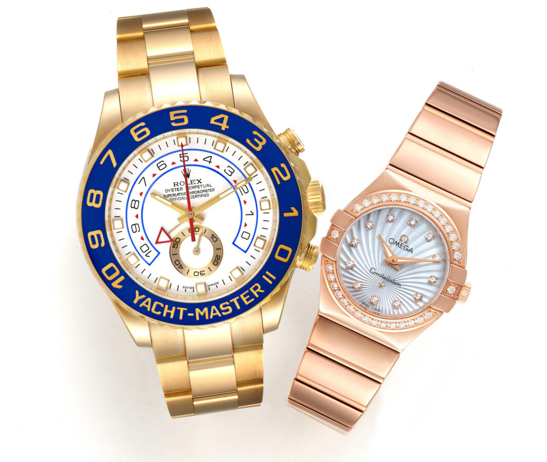Rolex Yachtmaster II Regatta Chronograph Yellow Gold Men's Watch 116688