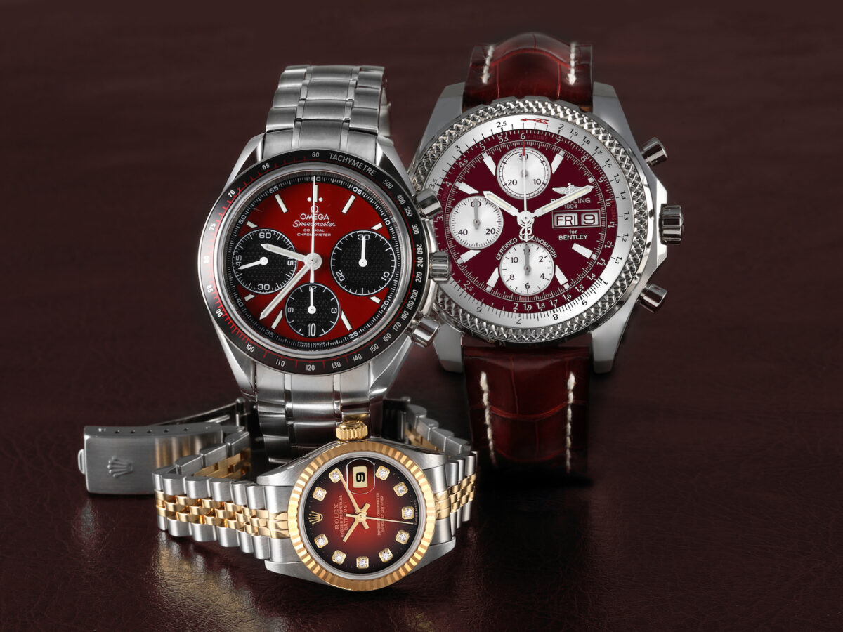 Red-Accented Watches