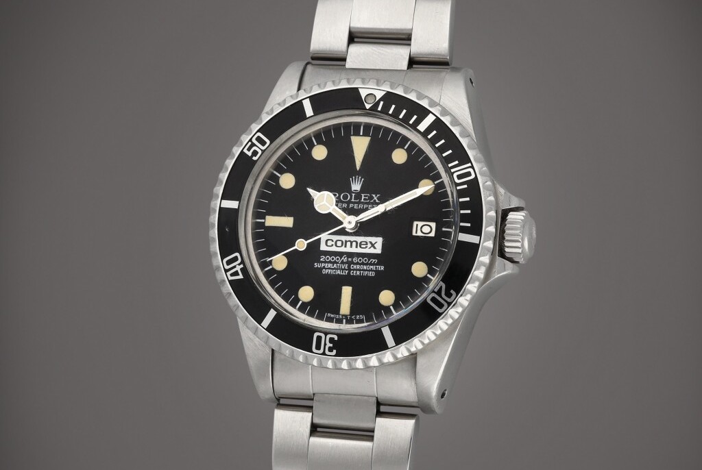 Rolex Sea-Dweller ref 1665 COMEX Dial (photo: Sotheby's)