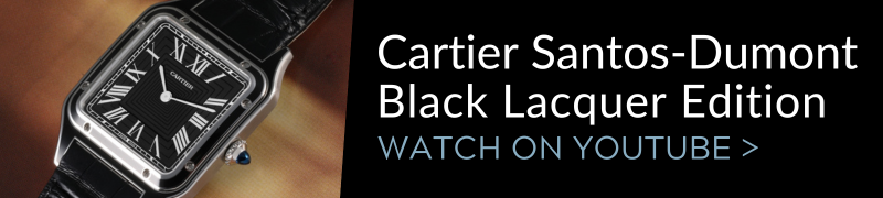 Cartier Santos Dumont Black Lacquer Edition Ink Black Elegance