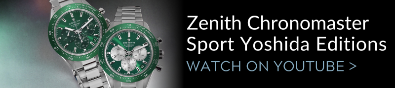 Zenith Chronomaster Sport El Primero Yoshida Editions Collector’s Delight
