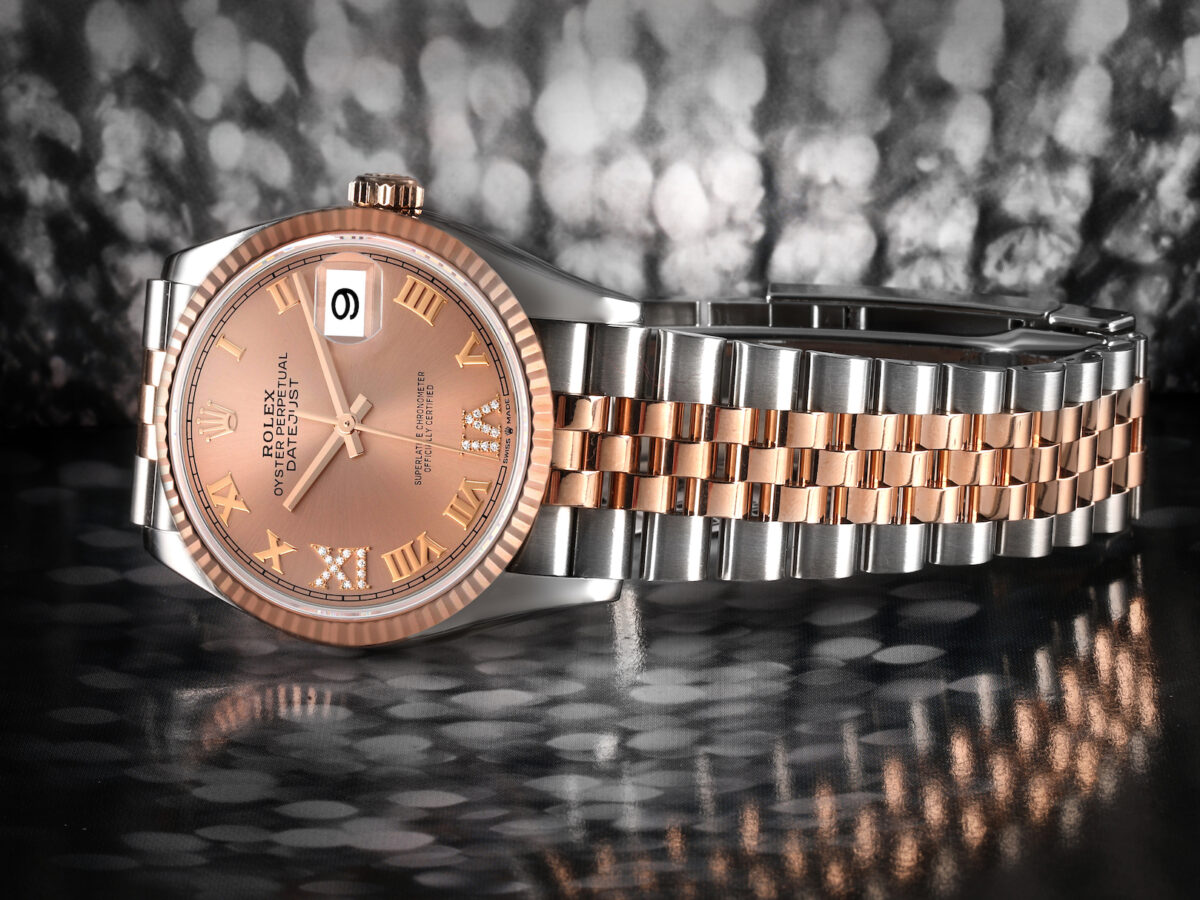 Most Popular Women's Watches - Rolex Datejust Midsize Steel Rose Gold