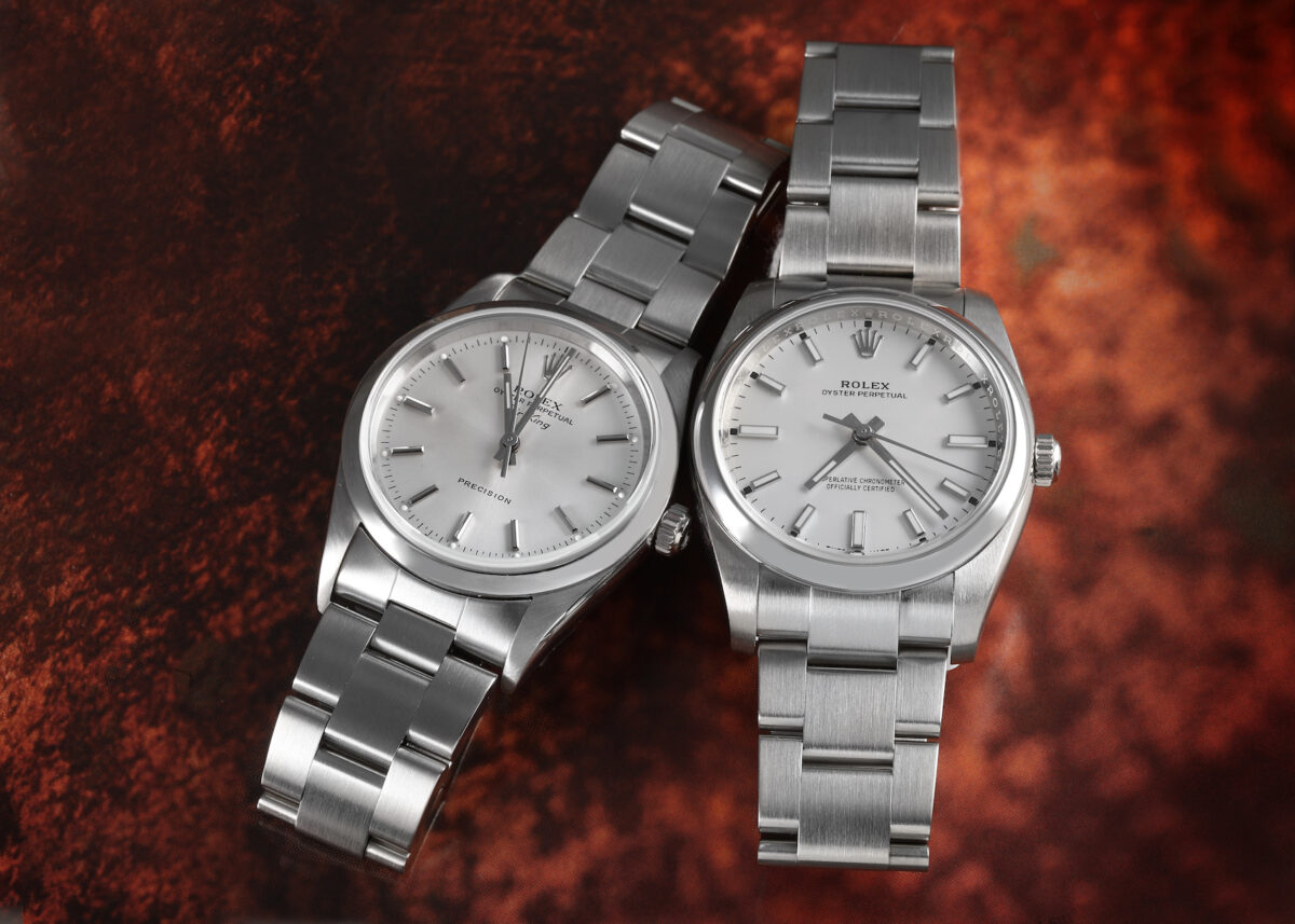 Rolex 14000 v 114200 Air-King and Oyster Perpetual