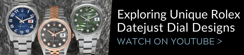 Rolex Datejust - Exploring Unique Dial Variations