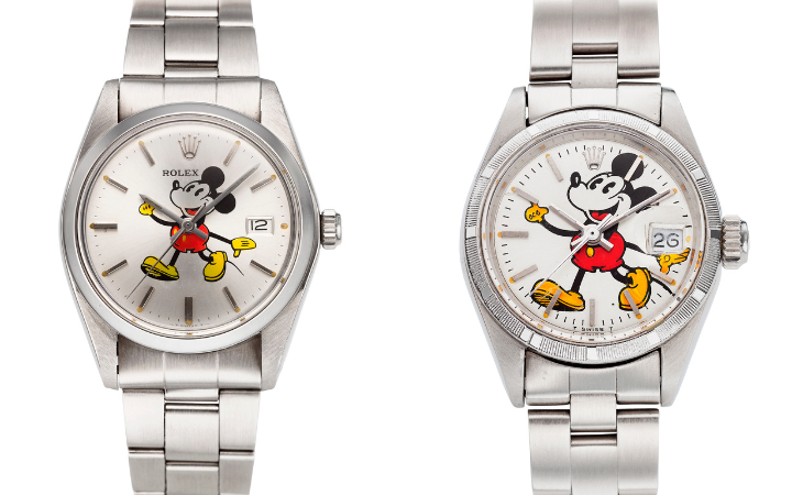 Rolex Datejust Mickey Mouse Dial