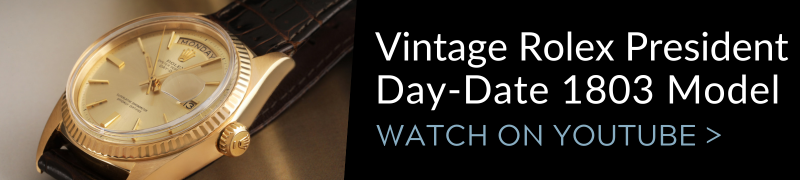 Rolex President Day Date 1803 Review An Investment in Prestige and Craftsmanship