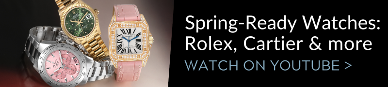 Spring Ready Watches from Rolex, Cartier and IWC