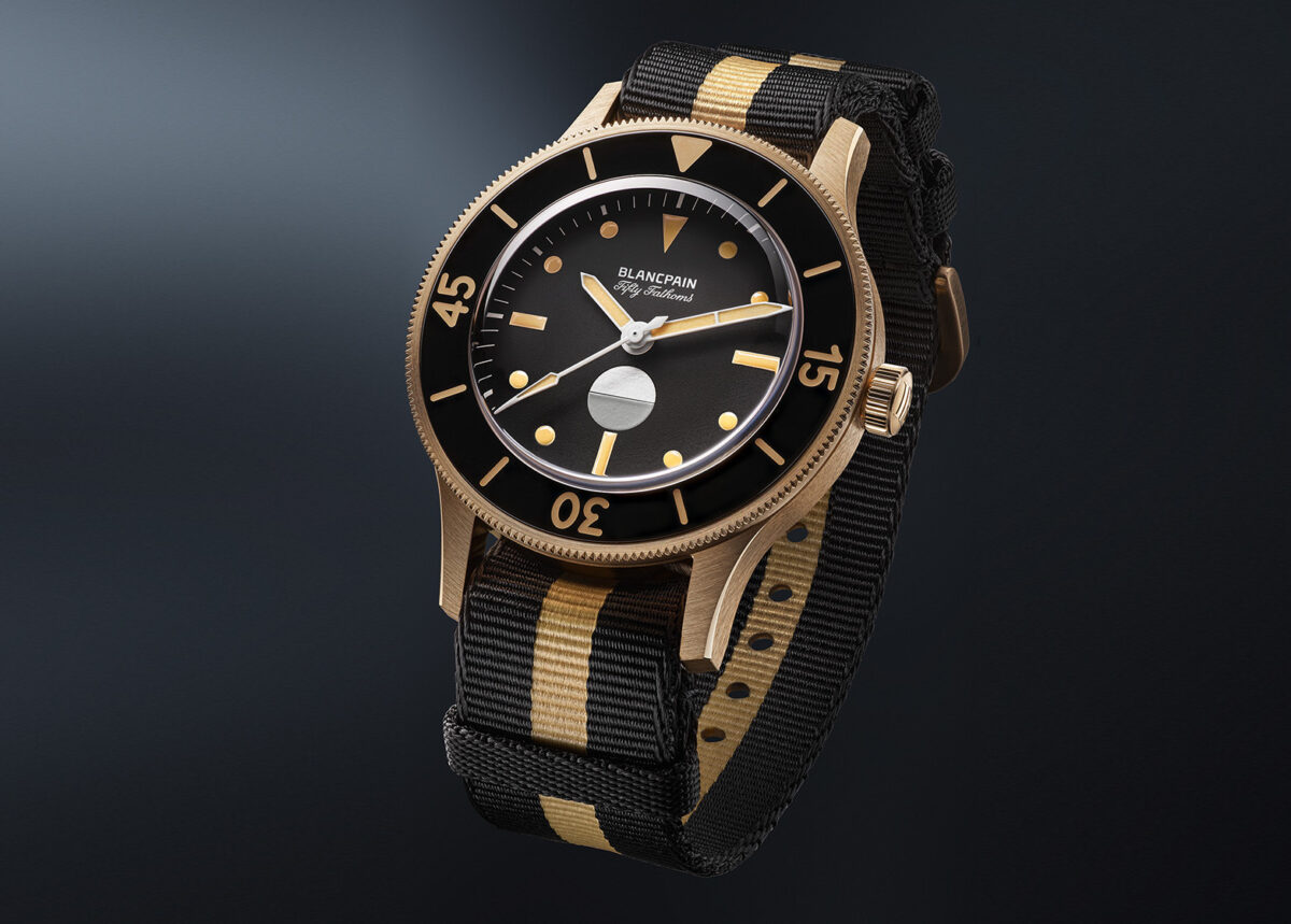 Blancpain Fifty Fathoms 70th Anniversary Act 3 in Bronze