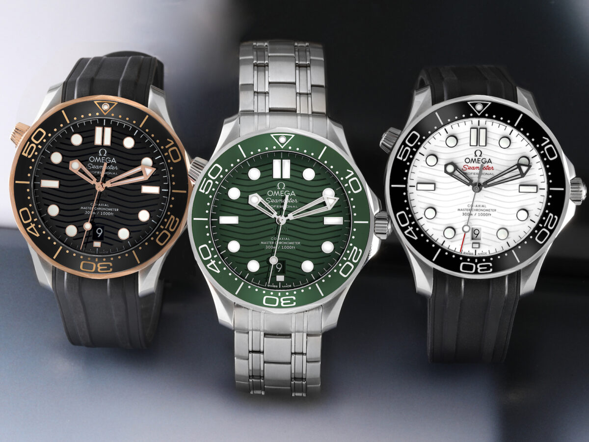 Omega Seamaster 300M Current Editions