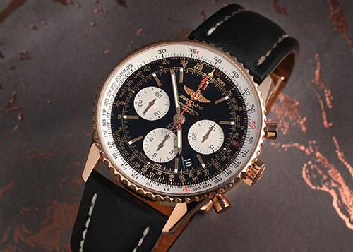 Navitimer sales rose gold