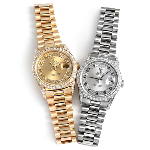 Men's Pre-owned Rolex President Watches | SwissWatchExpo
