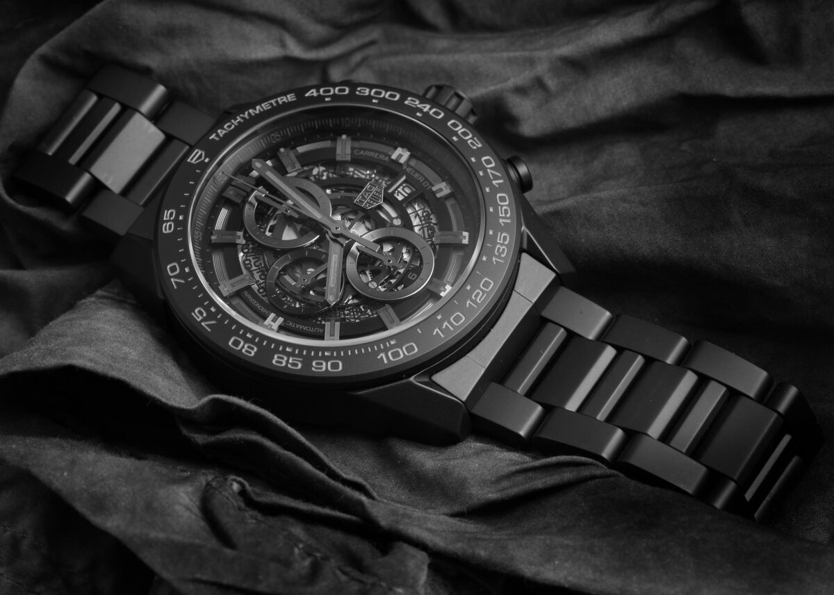 Tag Heuer Carrera Black Ceramic Chronograph Mens Watch CAR2A90
