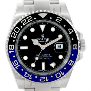 GMT Master II Batman Blue Black Ceramic Mens Watch 116710