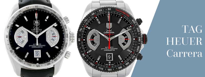 Tag Heuer Grand Carrera Black Leather Strap Automatic Mens Watch | Tag Heuer Grand Carrera Black Dial Automatic Mens Watch