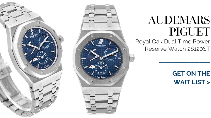 Audemars Piguet Royal Oak Dual Time Power Reserve Watch 26120ST