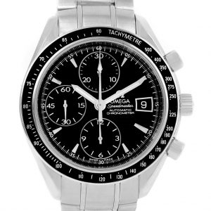 Omega Speedmaster Chronograph Black Dial Mens Watch