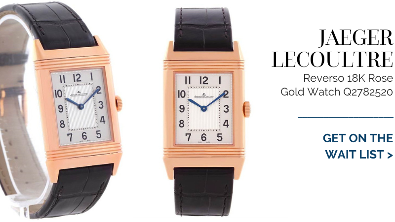 Jaeger LeCoultre Grande Reverso 18K Rose Gold Watch Q2782520