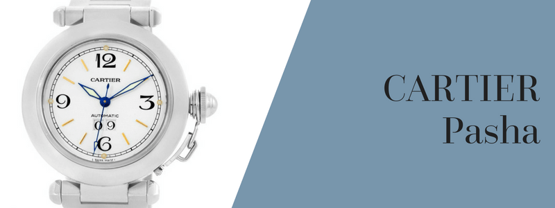 Cartier Pasha C Midsize Steel Watch Big Date