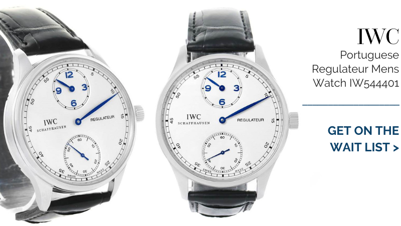 IWC Portuguese Regulateur Steel Mens Watch IW544401
