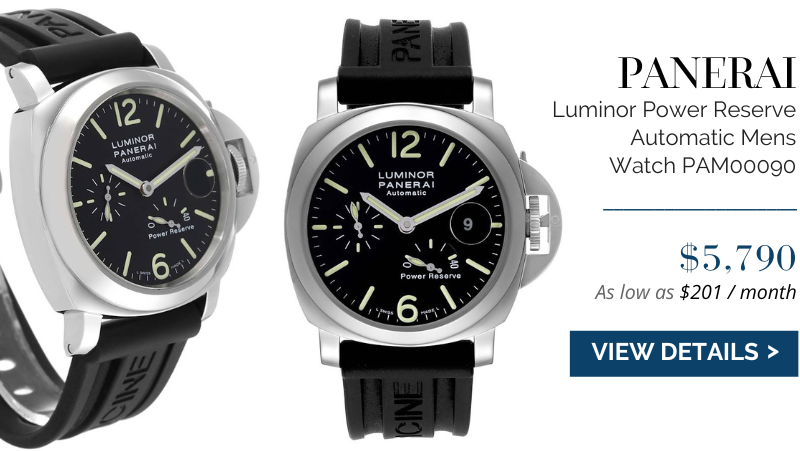 Panerai Luminor Power Reserve Automatic Mens Watch PAM00090