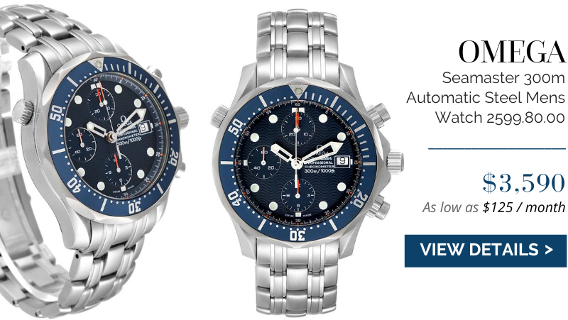 Omega Seamaster 300m Chronograph Automatic Steel Mens Watch 2599.80.00