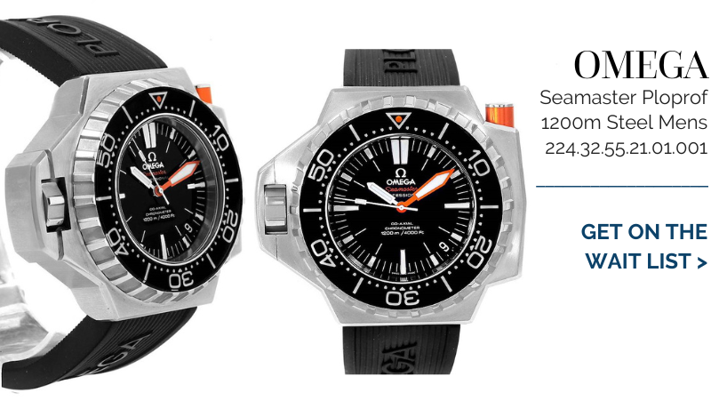 Omega Seamaster Ploprof 1200m Steel Mens Watch 224.32.55.21.01.001