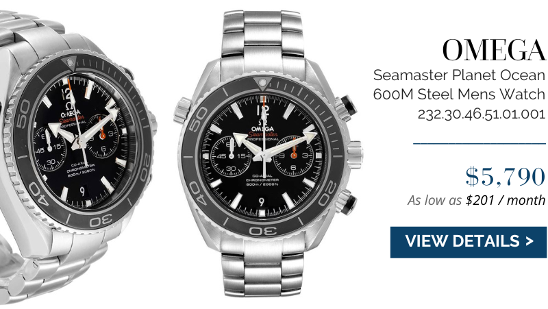 Omega Seamaster Planet Ocean 600M Steel Mens Watch 232.30.46.51.01.001