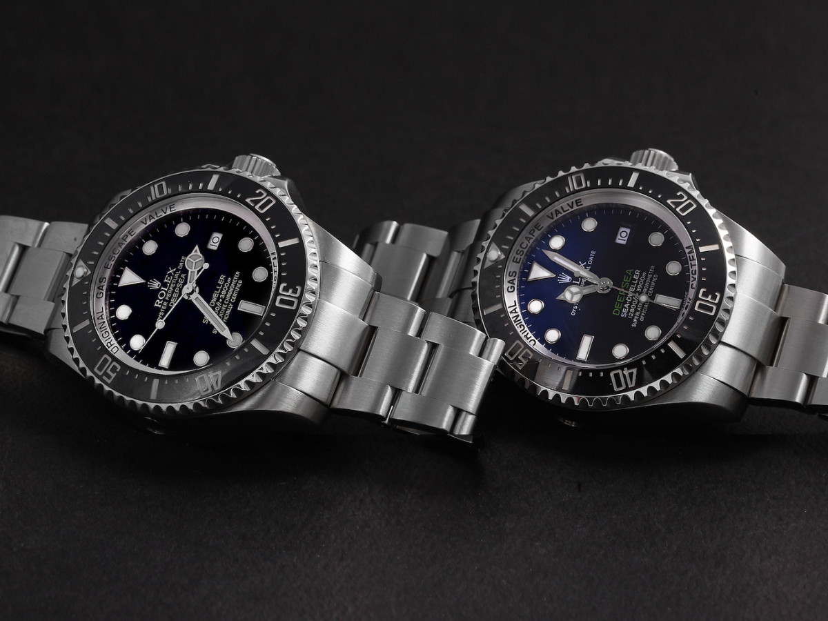 Rolex Seadweller ref 116600 and Seadweller Deepsea ref 116660