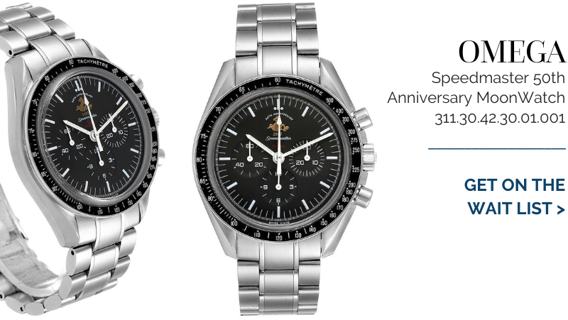 Omega Speedmaster 50th Anniversary MoonWatch 311.30.42.30.01.001