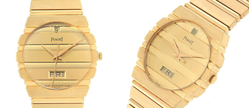 Piaget Polo 18K Yellow Gold Day Date Mens Watch 15562c701