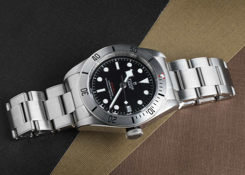 Tudor Heritage Black Bay Steel Black Dial Mens Watch 79730