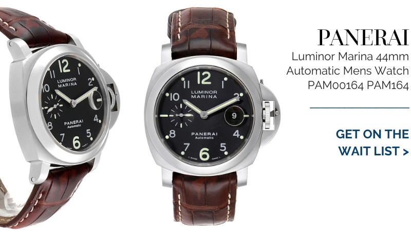 Panerai Luminor Marina 44mm Automatic Mens Watch PAM00164 PAM164