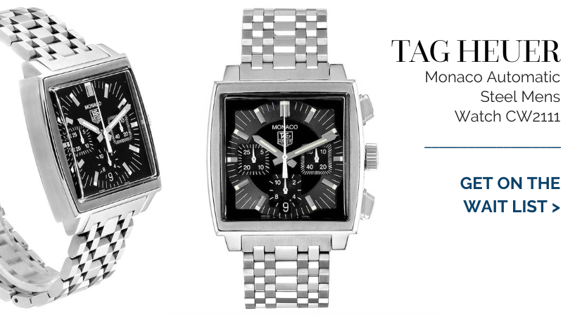 Tag Heuer Monaco Automatic Steel Mens Watch CW2111