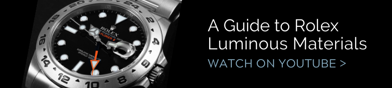 Rolex Luminous Materials