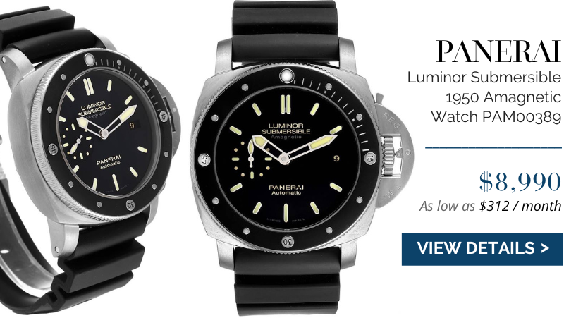 Panerai Luminor Submersible 1950 Titanium Amagnetic Watch PAM00389