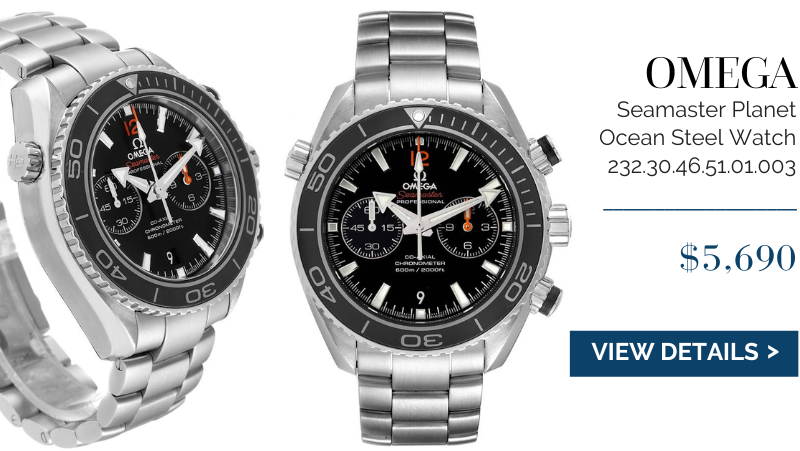 Omega Seamaster Planet Ocean Steel Mens Watch 232.30.46.51.01.003