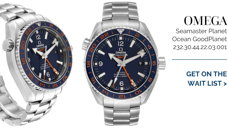 Omega Seamaster Planet Ocean GMT GoodPlanet Mens Watch 232.30.44.22.03.001